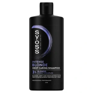 Syoss Intense Blond šampon pro blond, šedivé a melírované vlasy 440ml