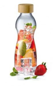 Simax Láhev PURE Bottle 0,75 l bambusové víčko