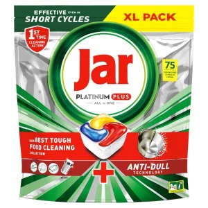 Jar Platinum Plus Lemon kapsle do myčky 75 ks