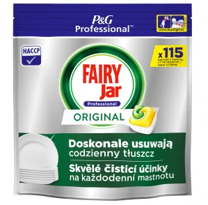 Fairy Jar Professional Original All in 1 kapsle do myčky nádobí 115 ks