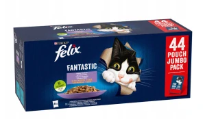 Felix FANTASTIC multipack lahodný výběr v želé 44×85 g